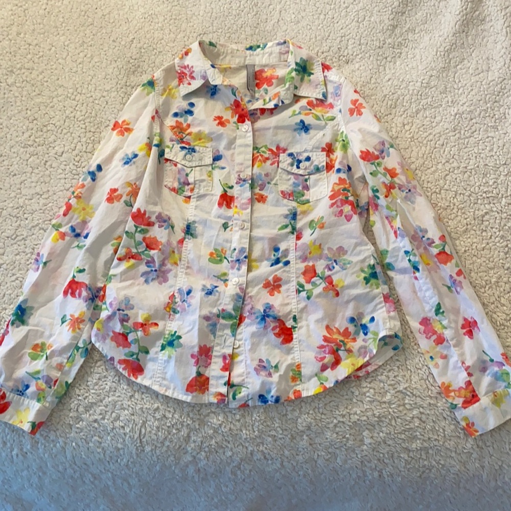 Floral button up ✨LAST CHANCE